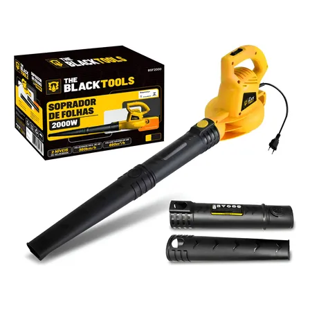 Soprador De Ar Elétrico Folhas E Resíduos Portátil 2000w