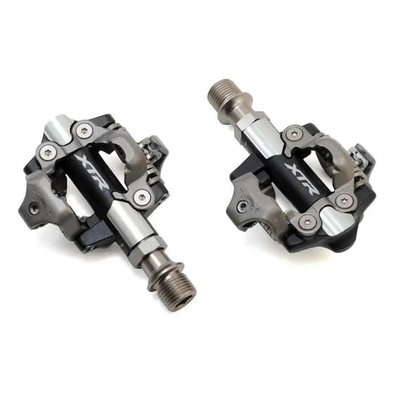 Pedal Shimano Xtr M9100 Spd Cinza 10x6cm
