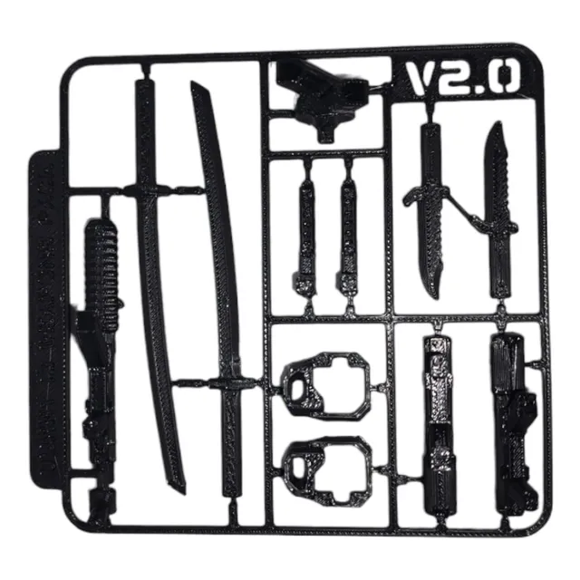 Kit De Armas - Dummy 13 - Impresion 3d
