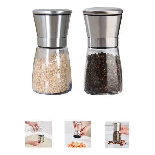 Q Salt And Pepper Shakers In The Shape Of A Magic Wand | MercadoLivre