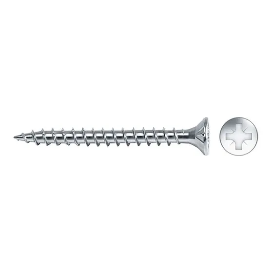 Tornillo Para Madera 4x20 Mm Cja 1000 Un Avellanado 9420vlox