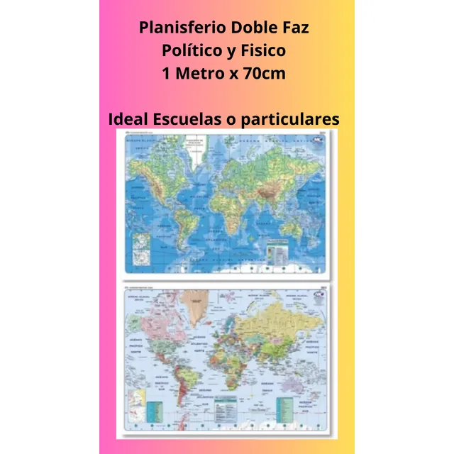 Mapas De Uruguay - Planisferio!  Precio - Calidad