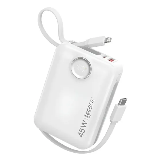 Carregador Portátil Power Bank 20000mah/45w/77wh - 3 Saídas