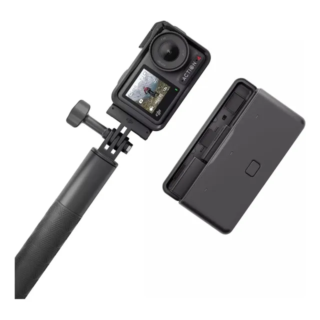 DJI Pack Aventura Osmo Action 4 Cámara 4K 120fps 3 Baterías