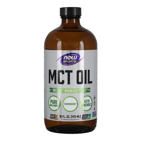 Mct Oil Now 473ml Importado Ácido Caprílico Bulletproof C8