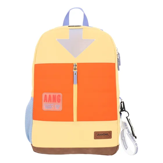 Mochila Avatar Aang Edición Limitada Color Beige Diseño De La Tela Lisa