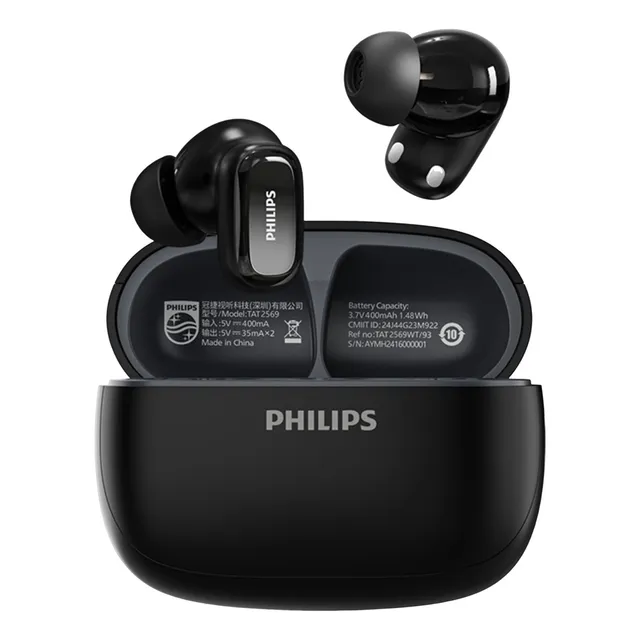 Audífonos Inalámbricos Philips Tat2569 Larga Duración 31h