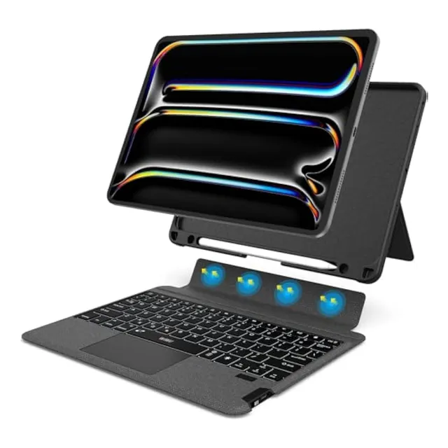 Wiwu Funda De Teclado Para iPad Air 11 2024 (m2),