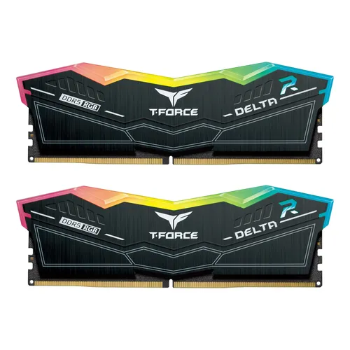 Memoria Team Group T-force Delta Rgb 16gb Ddr4 3200mhz Cor Preto