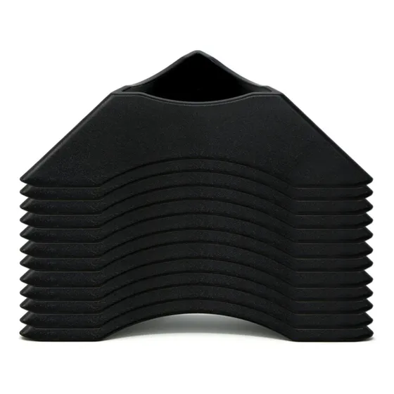 Suportes Para Cubo Mágico - Kit 12 Bases De Apoio Pretas Estrutura Preto