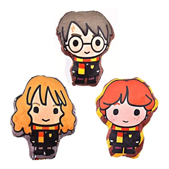 Peluches Cojin Sublimado De Harry Potter Ron Hermione 