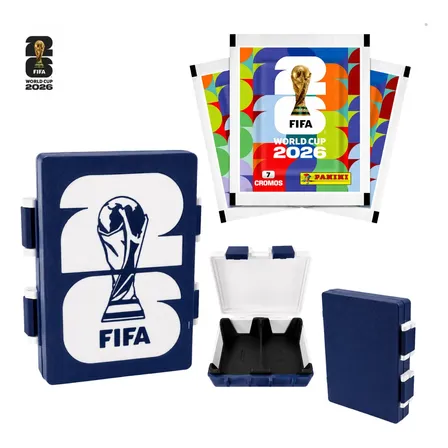 Kit 140 Figurinhas Para Álbum + Porta Figurinhas - Copa 2026