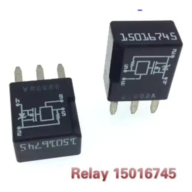 Relay Relé Luces Trail Blazer 15016745 Nuevo 4 Pines