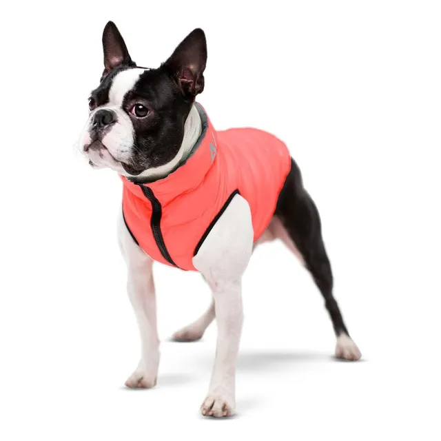 Capa  P/perros Impermeable Reversible Rojo/negro  Xs25