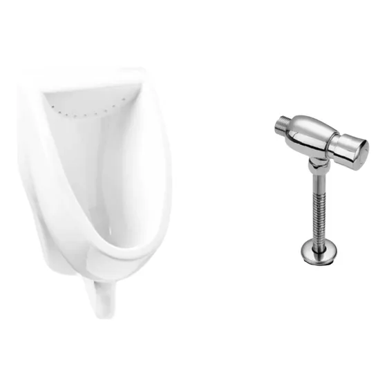 Urinario Arrecife De Lujo Marca Corona + Llave Push Botton