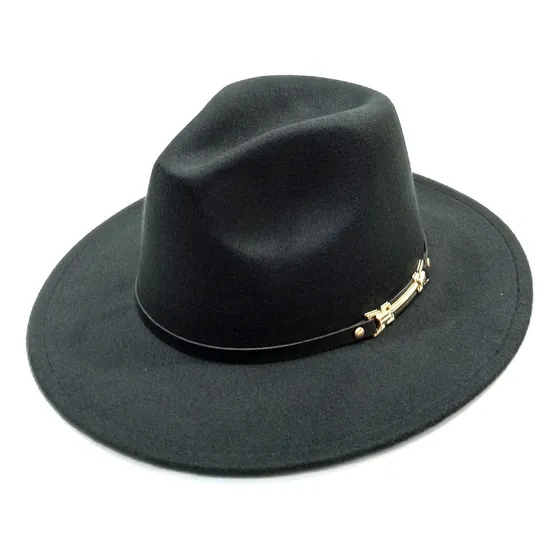 Sombrero Borsalino Fedora Negro Somos Tienda Física 