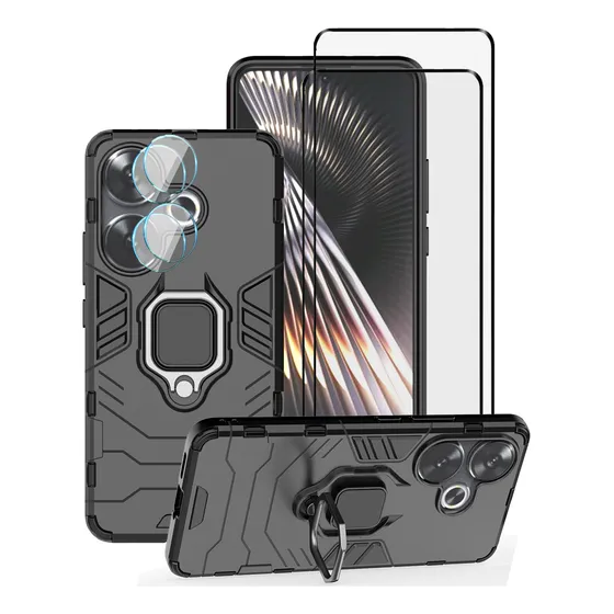 Funda Para Poco F6 /redmi Turbo 3 Uso Rudo + 2 Mica + 2lente