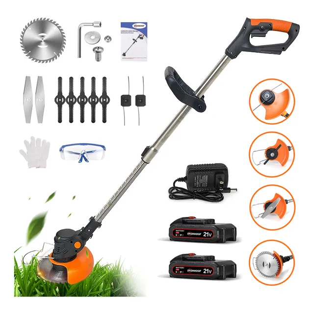 Desbrozadora Electrica Inalámbrico Multifuncional Kit Jardín