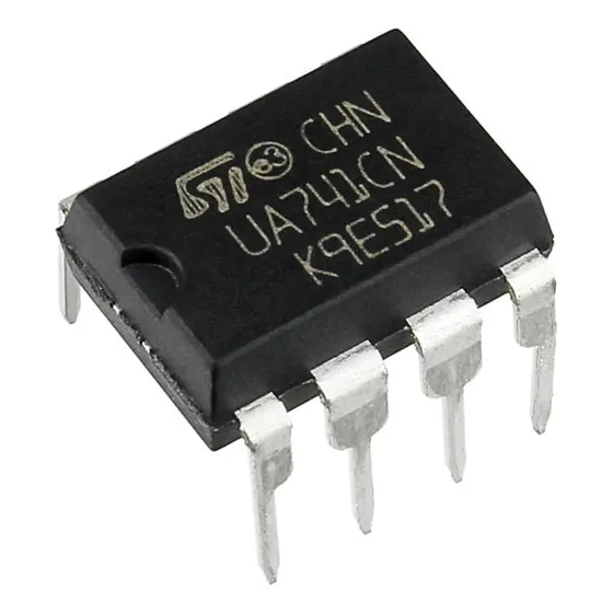 Circuito Integrado Ua741cn Ua741 Lm741 - Pack De 2 Piezas