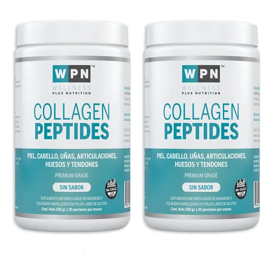 100% Colágeno Hidrolizado Pack X2 