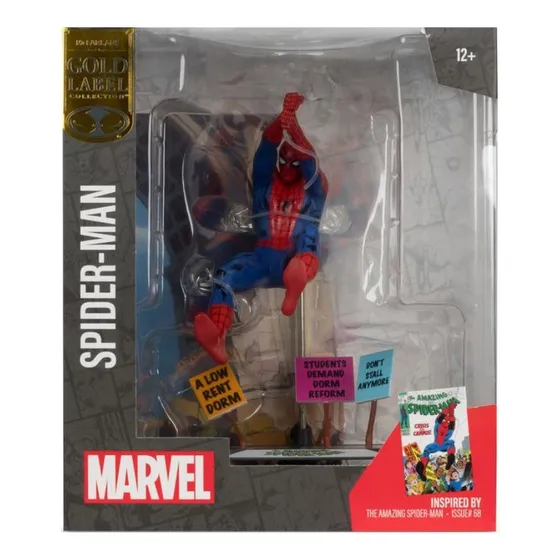 Figura Spiderman Mc Farlane Con Escena