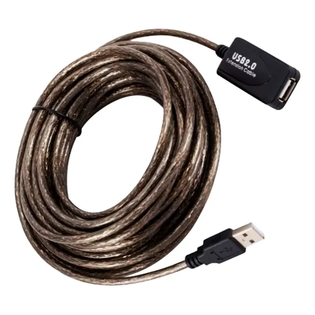 Cable Extension Activa Anera Usb2.0 Tipoaa Macho Hembra 5mts