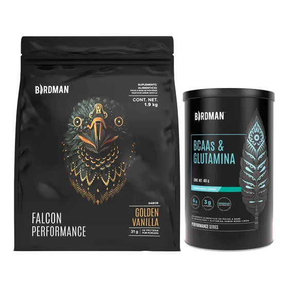 Birdman Proteína Falcon Performance 1.9k + Bcaas & Glutamina
