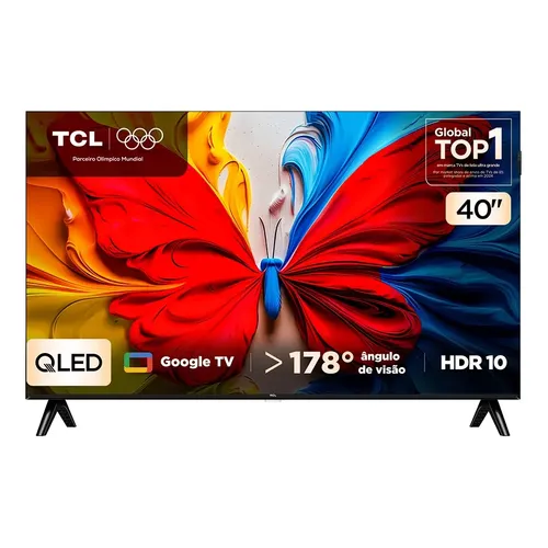 Smart Tv 43'' 4k Uhd Hdr Android Bluetooth Alexa 43p615 Tcl