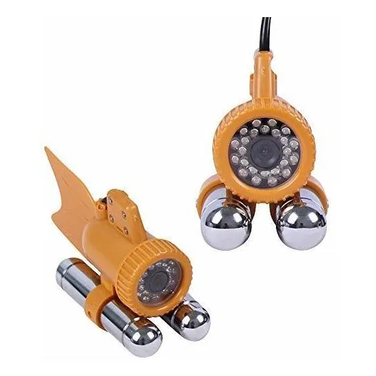 Bajo Agua Pece Camara Hd Tvl  led Blanco  grado Vision