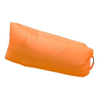 Sofá Inflable Con Tumbona De Aire, Sofá Inflable Naranja Sofá Inflable Con Tumbona De Aire, Sofá Inflable Naranja