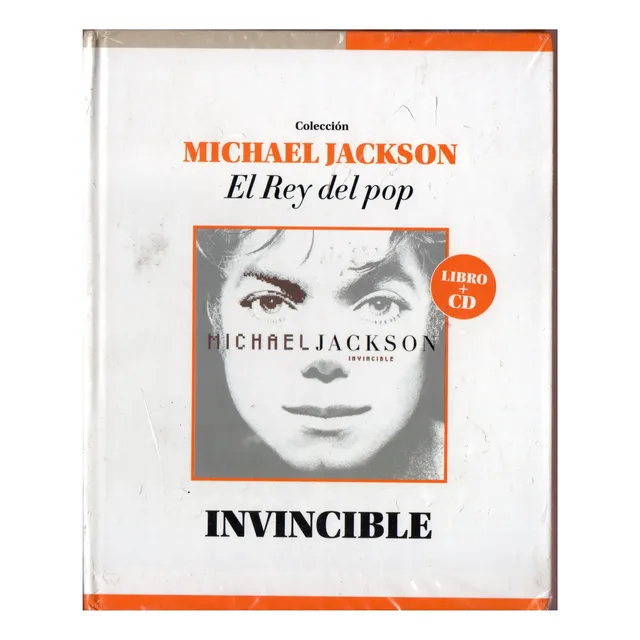 Libro+cd Michael Jackson El Rey Del Pop Invincible