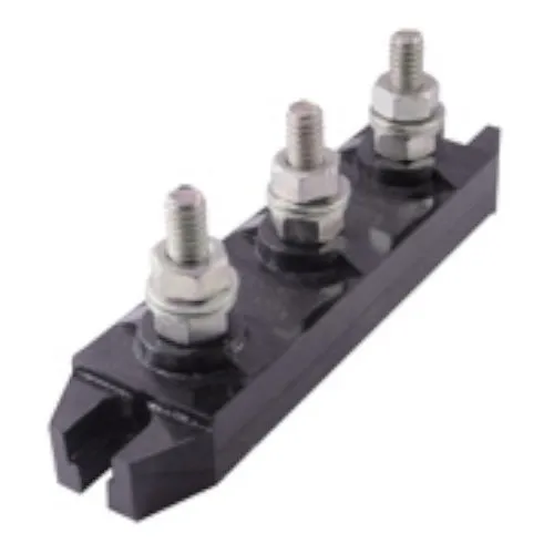 Bornera Fija Baquelita Tripolar 60a 1/4 380v Tea T3-60a 