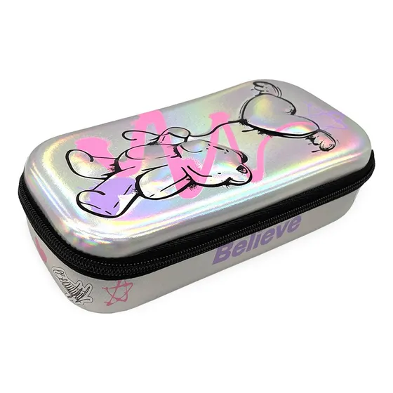 Cartuchera Canopla Girl Power Mooving Box Color Holográfico