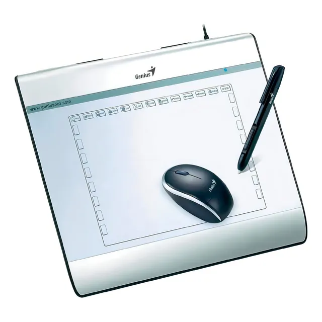 TABLETA DIGITALIZADORA GENIUS MOUSEPEN I608X DIBUJO DISEÑO