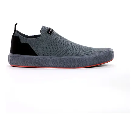 Tênis Aramis Flow Knit 2.0 Casual Confortável Macio Leve Cinza 40 Br