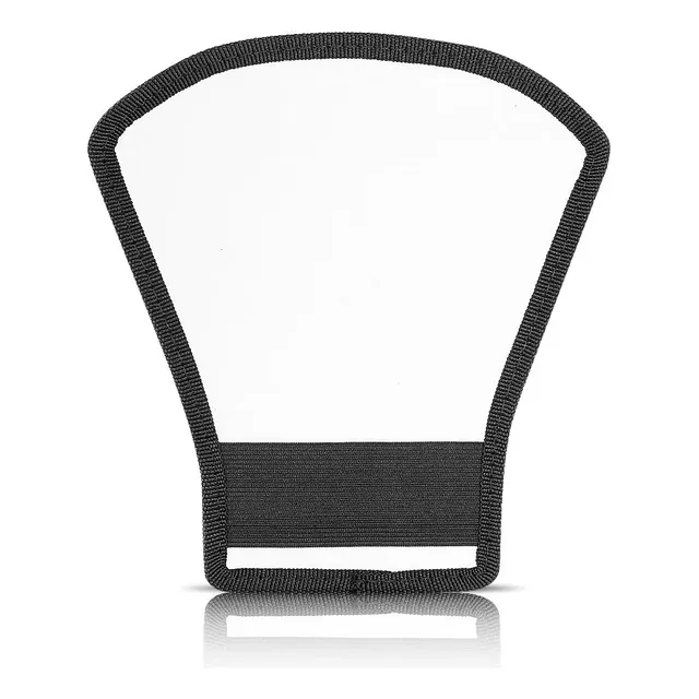 Flash Difusor De Doble Cara Plata / Blanco Para Canon Reflex