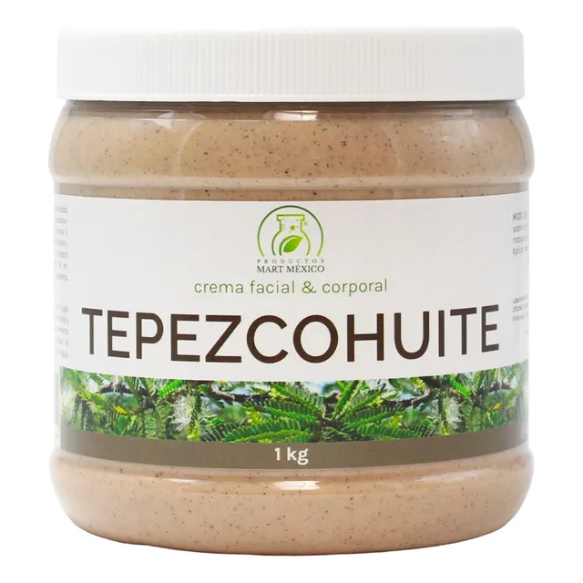 Crema De Tepezcohuite Anti-manchas (1 Litro) Tipo De Piel Todo Tipo De Piel