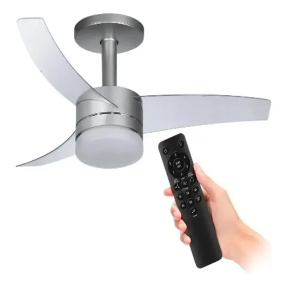 Ventilador De Teto Arno Ultimate Prata Vx15