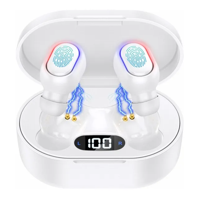 Audífonos In-ear Inalámbricos Bluetooth 5.3 Con Micrófonos  