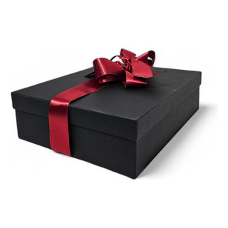 Caixa De Presente 26x33x9 C/ Laço P/ Vinho Taças Padrinhos Caixa De Presente 26x33x9 C/ Laço P/ Vinho Taças Padrinhos
