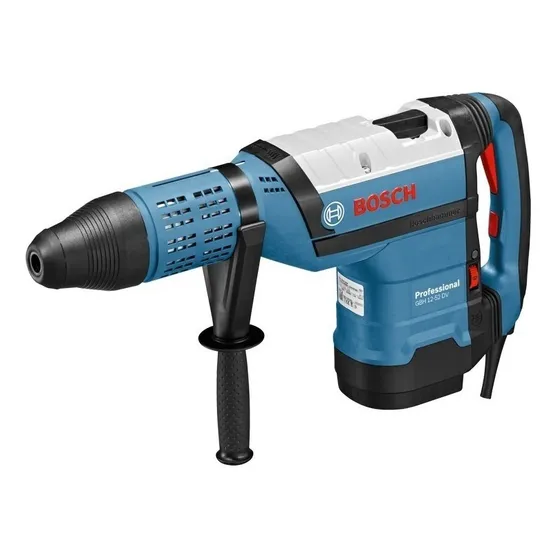 Rotomartillo electroneumático Bosch Professional GBH 12-52 DV azul con 1.7kW de potencia