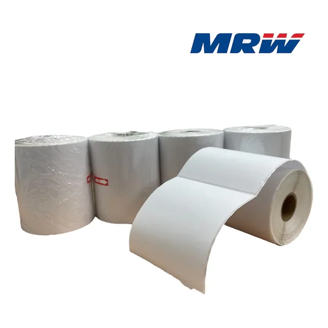 Etiquetas Termicas Autoadhesivas 10x10 Cm (5 Rollos)