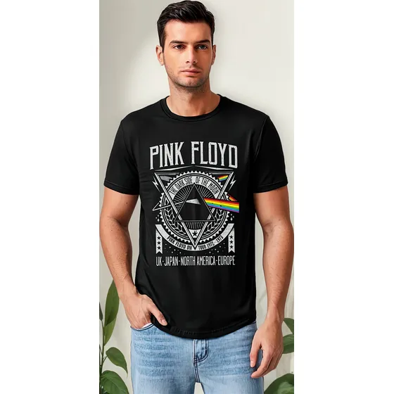 Polera Pink Floyd Banda Rock 100% Algodón Exclusividad 117