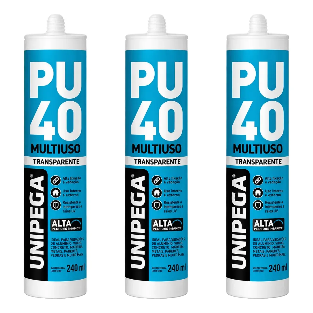 Pu40 Uvs Calhas Pingadeiras Cola Selante Veda Kit 2 Unid — foto 6