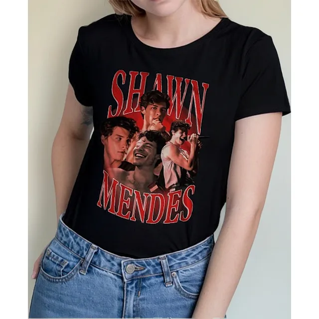 Camisa Feminina Shawn Mendes Baby Look Cantor Pop - Promo!!!