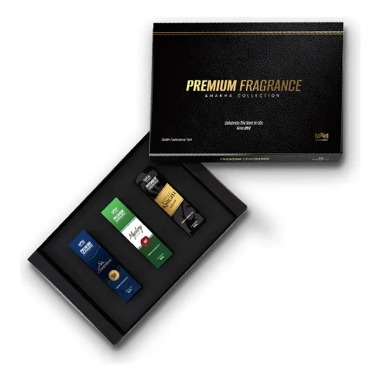 Kit Premium Fragrance 3 Perfumes De 15ml Amakha Paris
