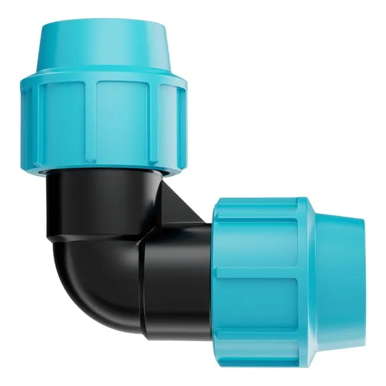 Codo Compresión Roscado Hdpe 25mm
