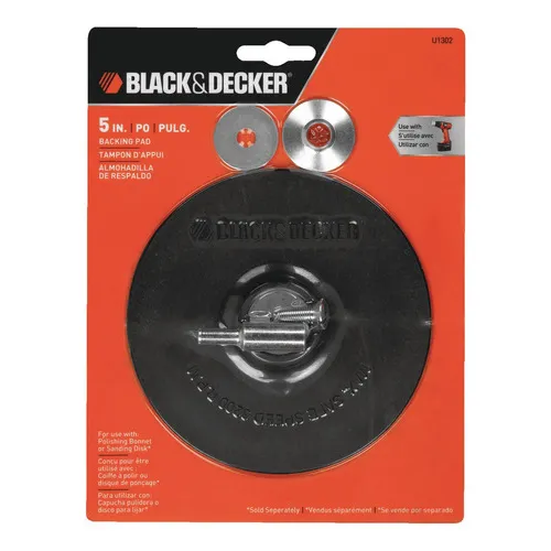 Adaptador metálico Rubber Disc de 5" Black+Decker U1302