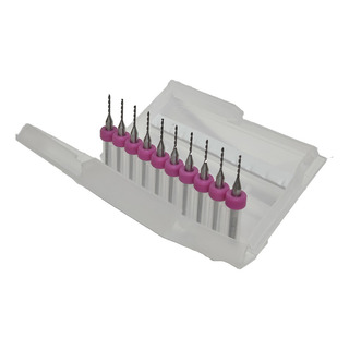 Brocas De Tungsteno, Juego Con 10 Brocas, 0.9 Mm, Pcb, Cnc Brocas De Tungsteno, Juego Con 10 Brocas, 0.9 Mm, Pcb, Cnc