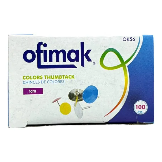Caja De Chinches Ofimak 100unds